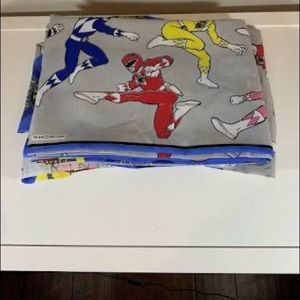Vintage 1994 Power Rangers Sheet Set